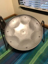 Miniature Steelpan Steel Drum 12 Inch Diameter 