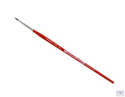 Humbrol Evoco Pinsel Nr. 0 AG4100 | Für Plastikmodellbausätze