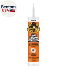 100 Silicone Waterproof Caulk, All Purpose Sealant, Mold Mildew Resistant, Fl