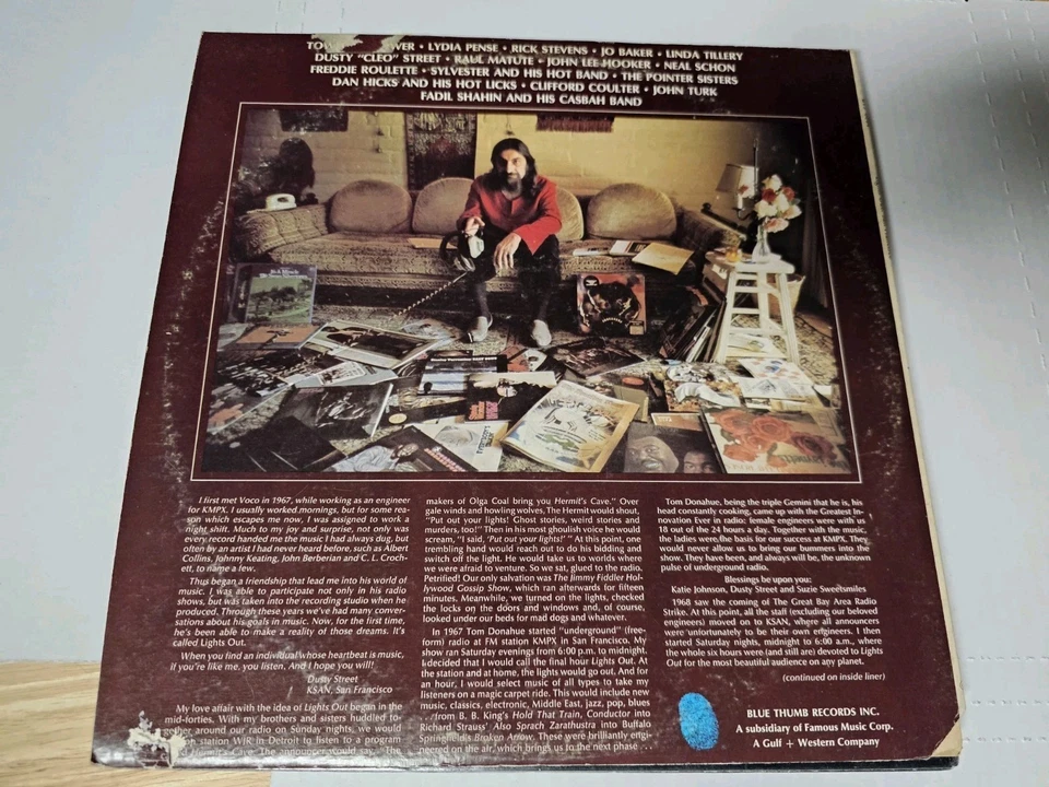 Various Artists-Lights Out: San Francisco-BTS 6004-Vinyl-12"-Double-LP-Record - Image 2 of 4