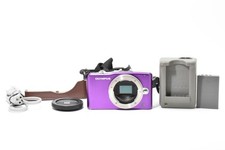 Olympus PEN E-PM1 Purple V204010PU000, E-PM1 PUR/PP 12.3MP, High-speed AF