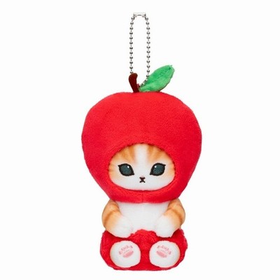 mofusand Cat Plush doll Keychain mofu mofu Marche Apple NEW | eBay