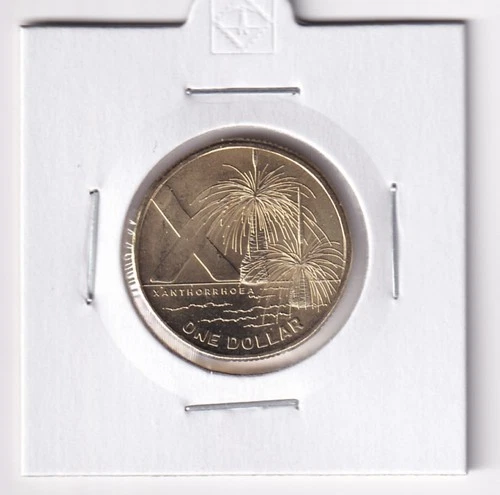 AUSTRALIAN: 2021 $1 UNC AUSSIE COIN HUNT 2 ALPHABET LETTER X XANTHORRHOEA #3825