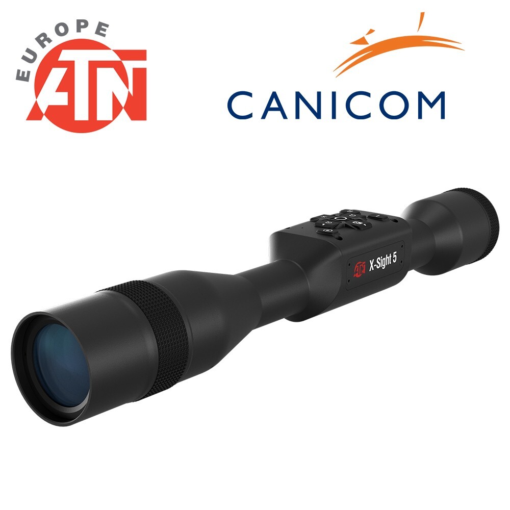 ATN X-Sight 5 5-25x Visor Day/Night Hunting Scope | Ballistics Calc | Video