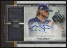 2020 Topps Museum Collection Dual Patch Auto Chris Paddack #SSDA-CP Padres /199