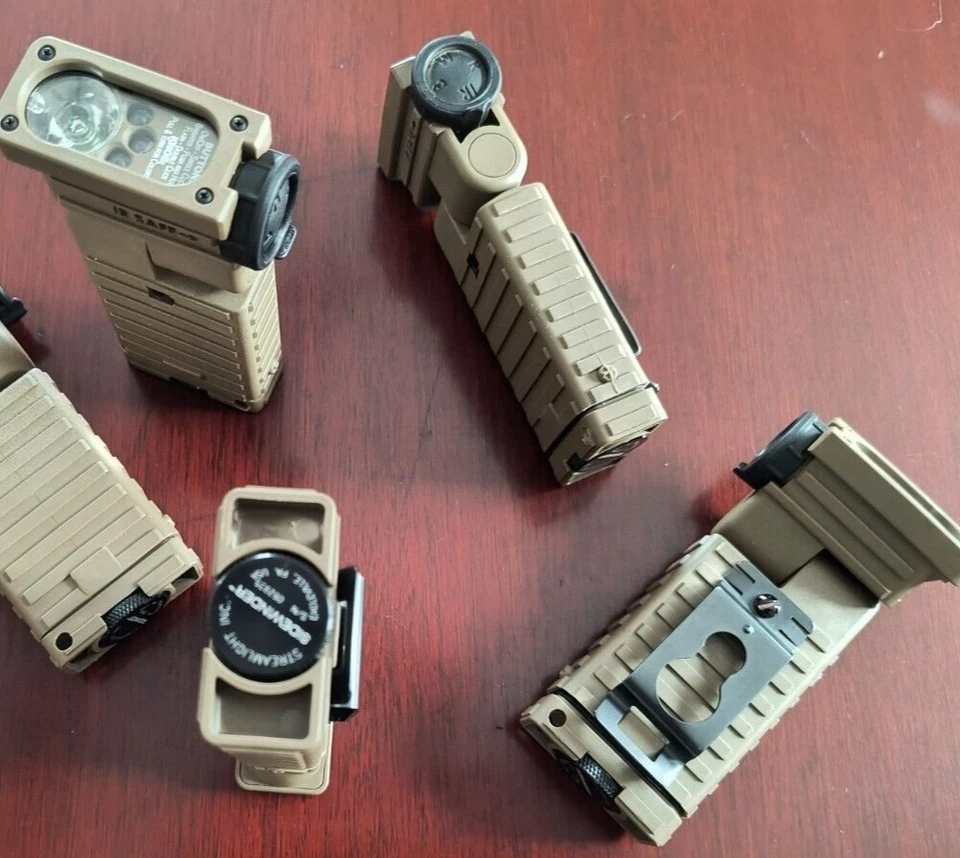 Linterna USMC 14302 Streamlight Sidewinder edición militar táctica coyote EE. UU. Foto 4 de 4