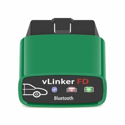 Vgate vLinker FD+ ELM327 Bluetooth 3.0 Scanner OBD2 Car Auto Diagnostic Tool.