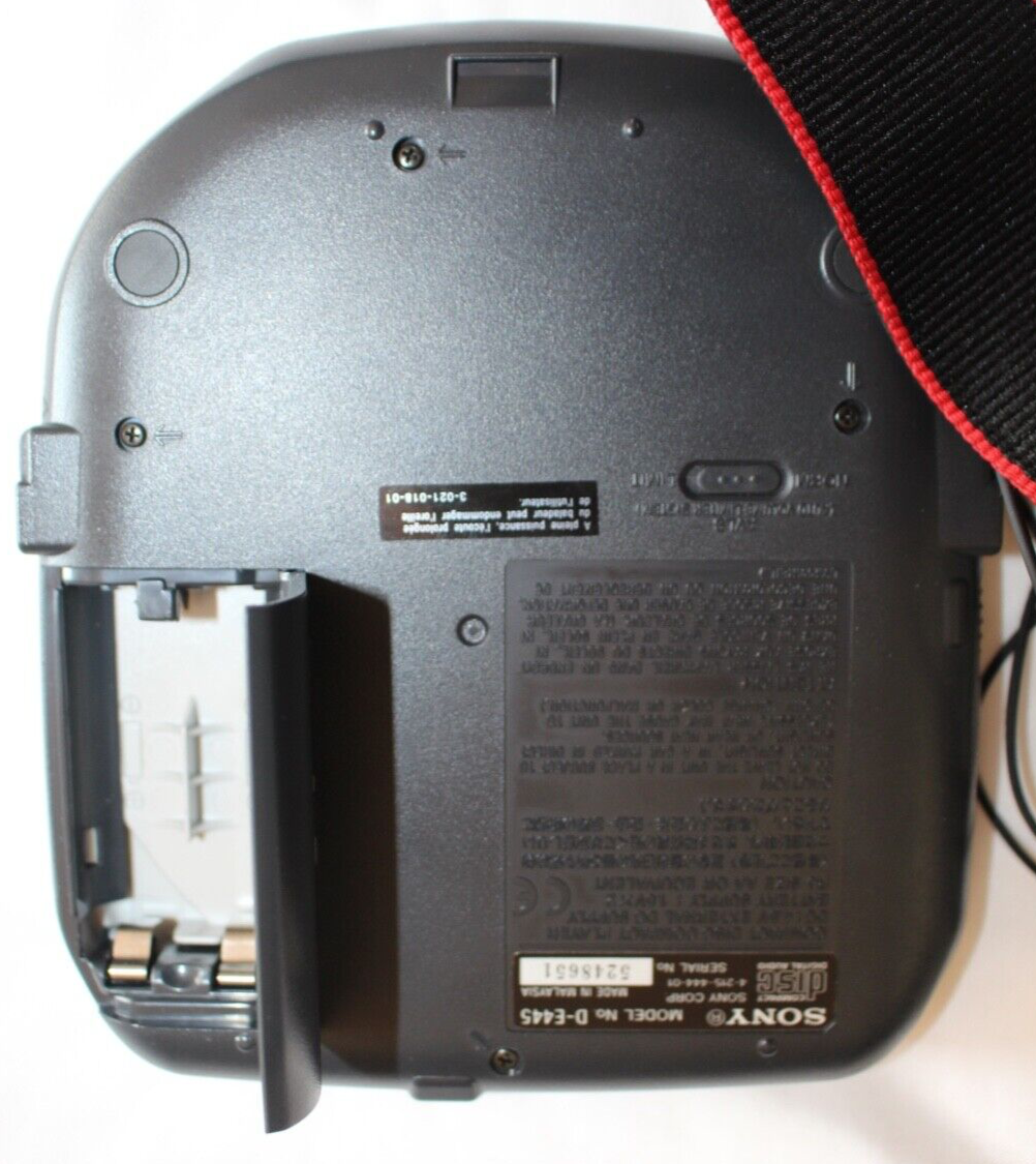 Vintage Sony Discman ESP2 D-E445 VGC Working look whats included