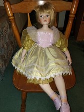 show- stoppers limited edition collectible porcelain doll 26"
