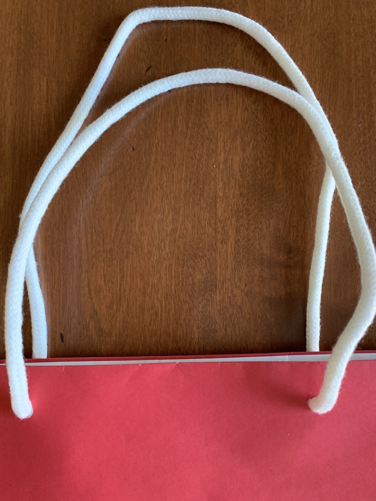 SPANX By Sara Blakely red paper gift shopping bag approximately 15.5x12x6"