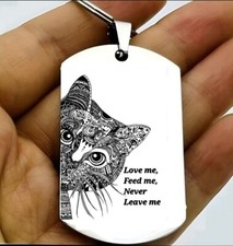 Kitty Cat Hot Funny Joke Keychain
