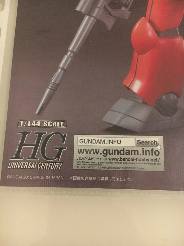 Bandai Gunpla HG 1:144 Gundam RX 77 2 Guncannon Custom - Immagine 2 di 4