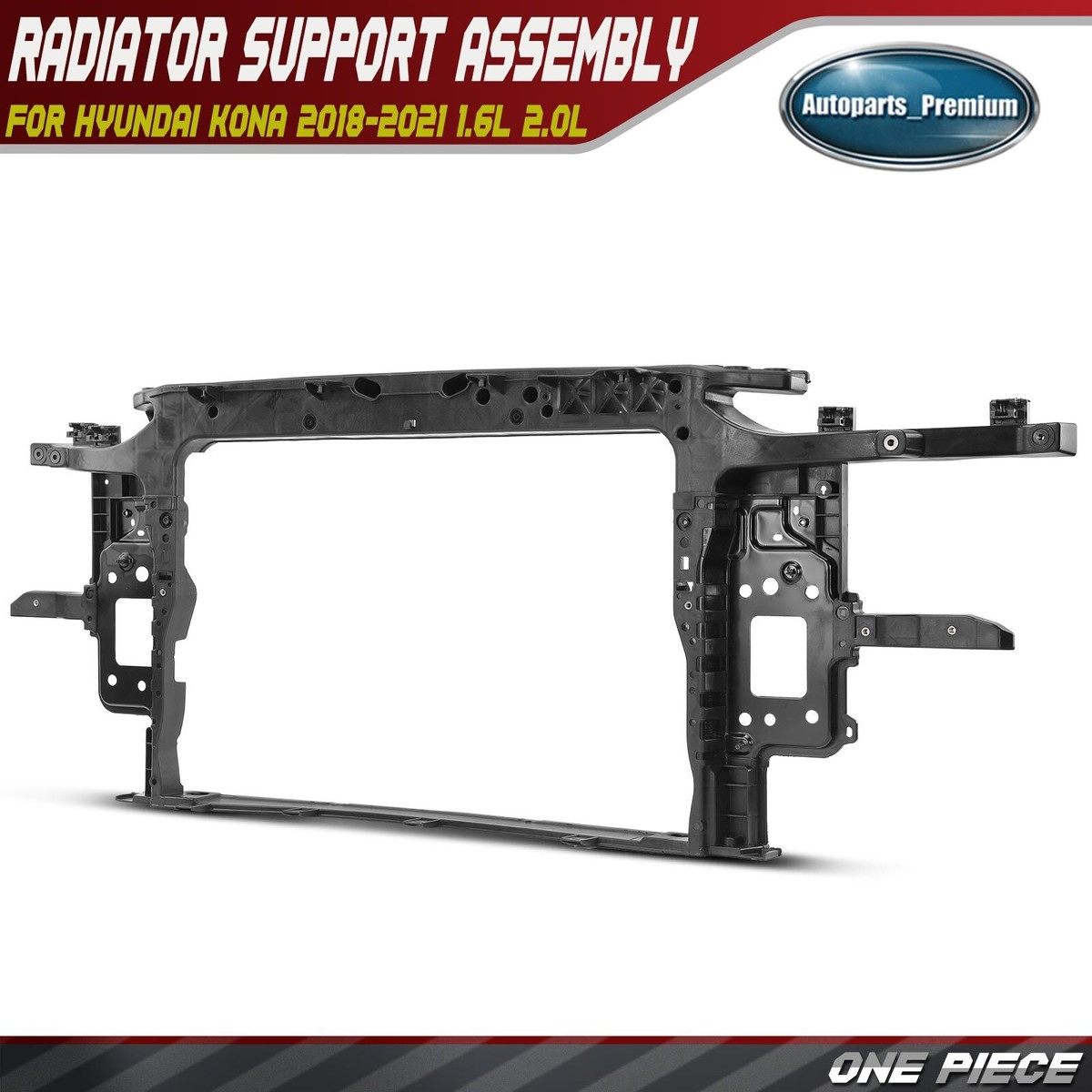 Front Radiator Support Assembly for Hyundai Kona 2018-2021 1.6L