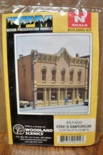 DESIGN PRESERVATION MODELS ERIK'S EMPORIUM N SCALE BUILDING KIT