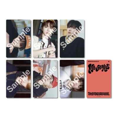 BOYNEXTDOOR No Genre 4th EP Photo card JAPAN POB Weverse JP