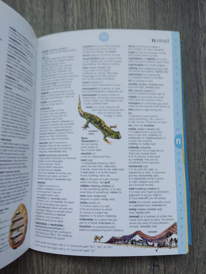 Usborne Illustrated English Dictionary (Paperback 2014 - Image 3 of 4