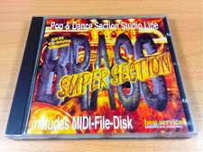 Best Service Brass Super Section (1994) Akai Sample Cd S1000 Sampler Rare Oop