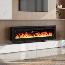 Fireplace 42/50/60'' Insert/ Wall Mount/ Standing Media LED Electric Inset Fire