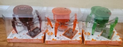 Hexbug Lot Of 3 Battle Ground Spiders Tarantulas RC Controlled