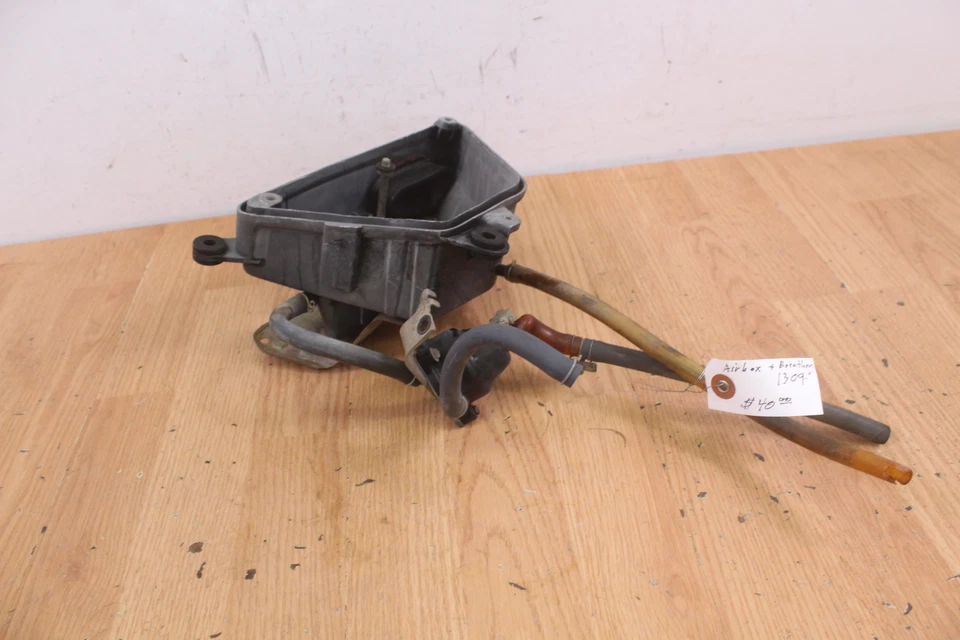 Honda XL100 1979 caja de aire con respirador Foto 2 de 4