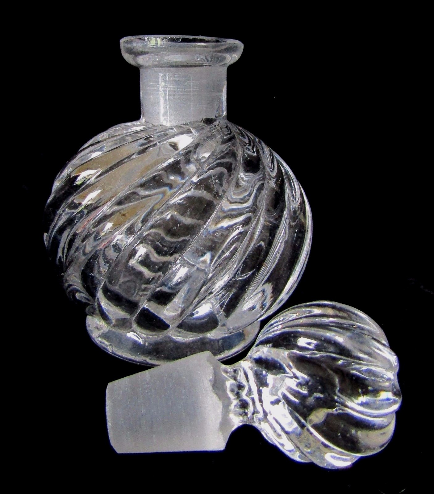 VINTAGE Czech Perfume - Scent Bottle~Authentic~Signed~Mint Condition~Signature