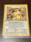 French Meowth 1st Edition 62/82 Miaouss Team Rocket Lightly Played