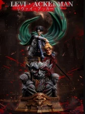 LC Studios Attack on Titan Levi·Ackerman Resin Statue In Stock Anime NEW IN BOX