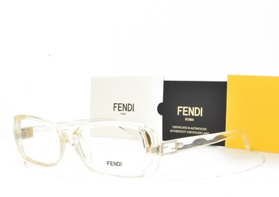 Fendi Eyeglasses Clear Frames New Authentic 51-15-140 898 000