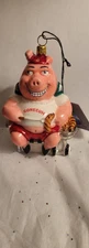 Joy To The World, Christmas Ornament, BBQ Pig