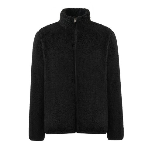 Mens Jacket Polar Fleece Hoodie Coat Thermal Cardigan Outwear Fluffy Warm Tops - Picture 11 of 23