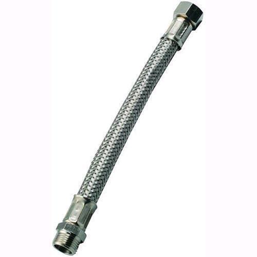 Tubi Flessibili In Acciaio Inox Attacco M.F.1/2X3/8 Mm. 200 Conf.10Pz