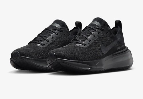 Nike ZoomX Invincible Run FK 3 Triple Black Mens Size US 8-12 Running Shoes New✅
