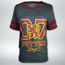 Harry Potter Gryffindor Gray Short Sleeve T-Shirt XL 40