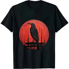 T Shirt Crow Witchcraft Occult Crow Lover T-Shirt