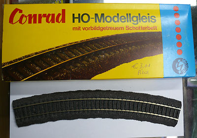 1/87th HO: CONRAD 1 CURVE WITH BALLAST FOR RADIUS 2 - 533m/m - 30° - Ref 4151