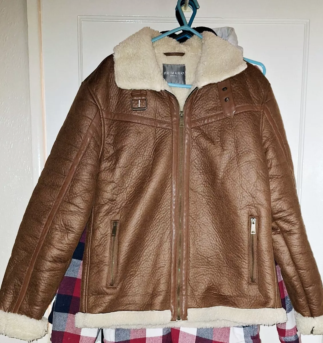 Primark shearling best sale jacket