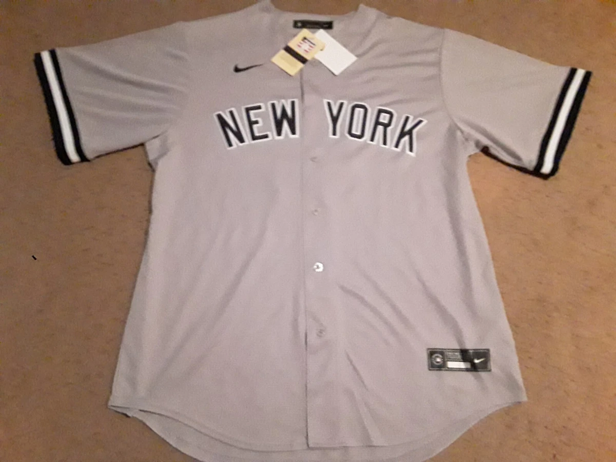 Nike Derek Jeter New York Yankees Authentic Hall of Fame Cooperstown Road  Jersey