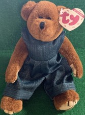 TY Attic Treasure "HENRY" Teddy Bear 5th Generation Retired MINT Swing Tag MWMT