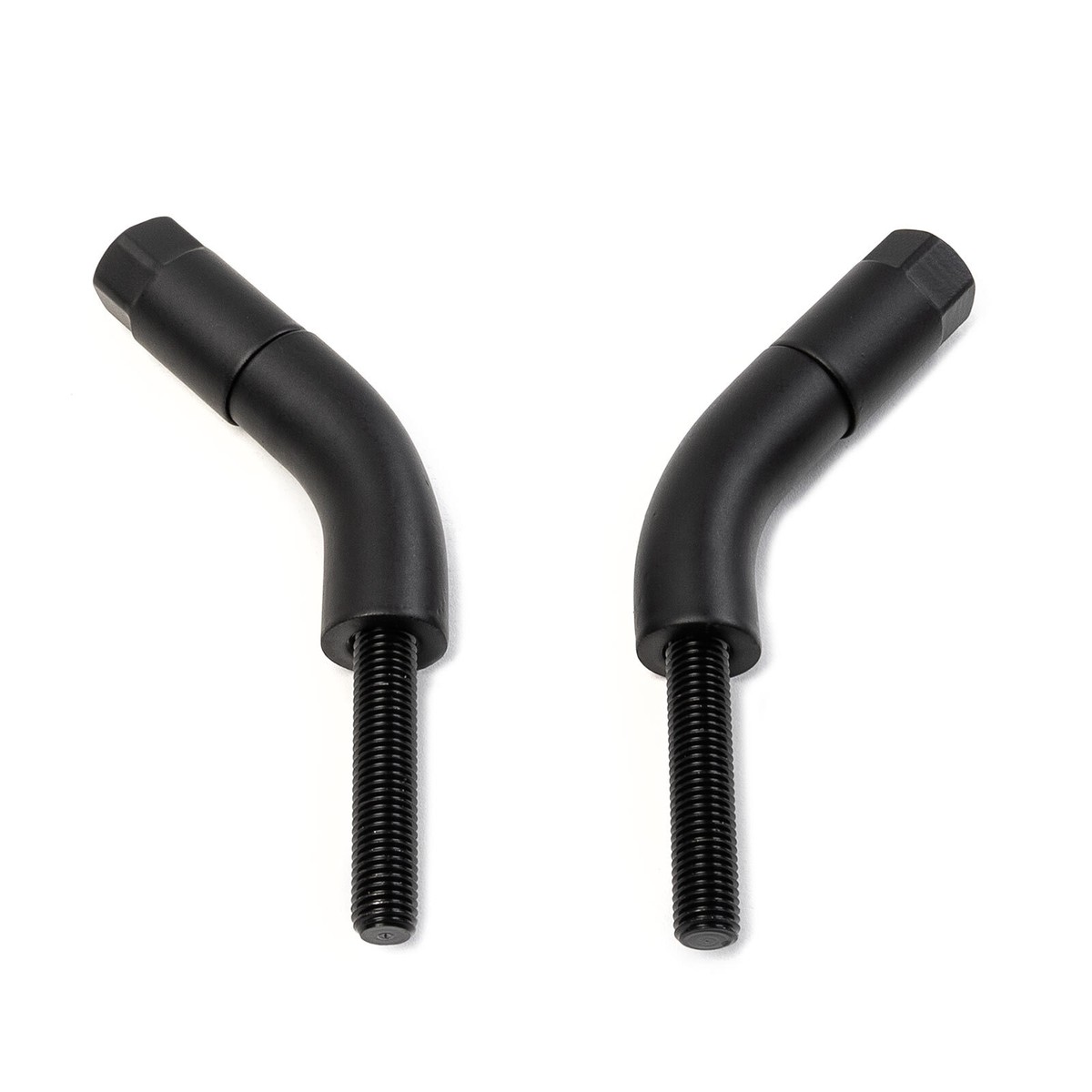 Black Mirror Stem Extenders For 2001-2006 Harley Springer Softail