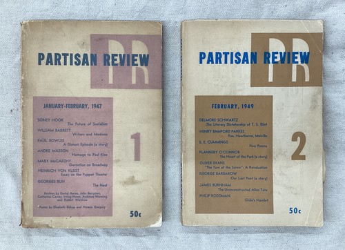 Partisan Review First Edition Issues # 1 & 2 1947 1949 - Picture 1 of 3
