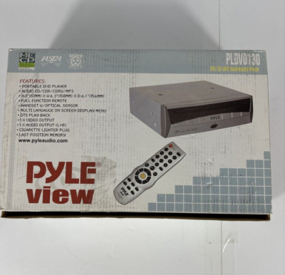 Pyle View PLDVD130 In-Dash Mobile Multimedia Disc Player w/MP3 Playback