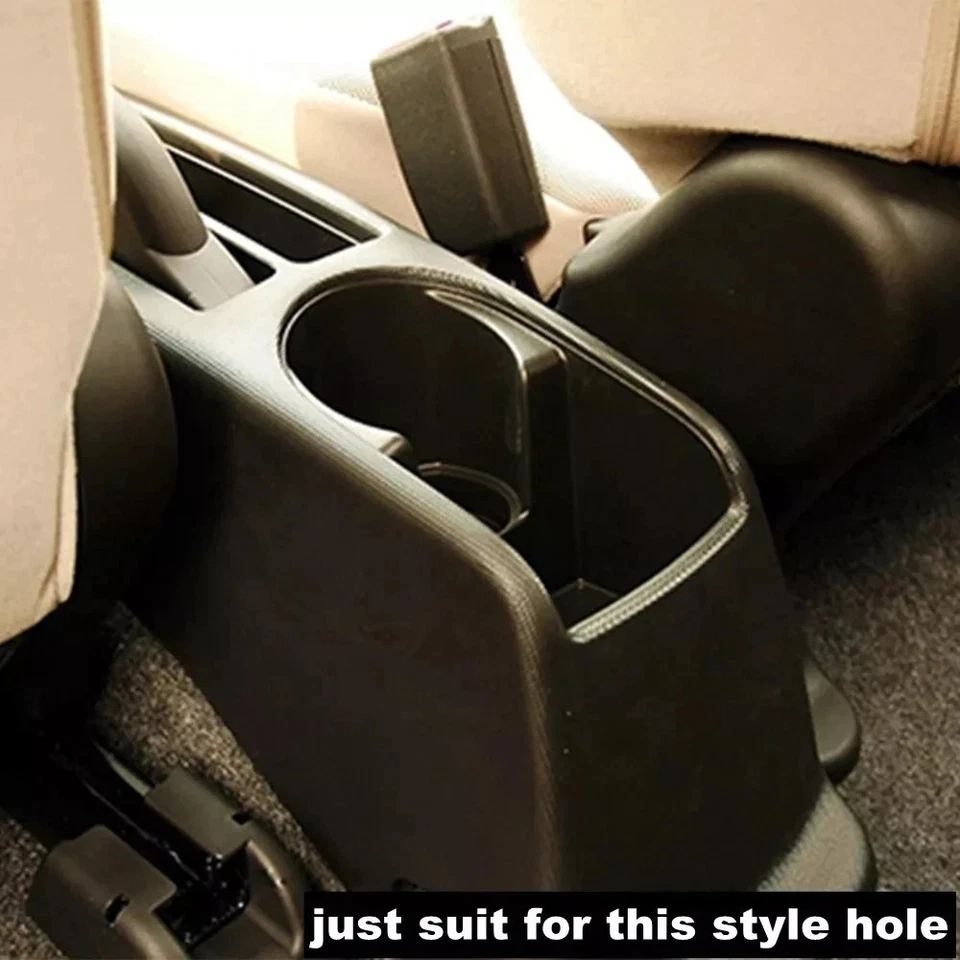 Caja reposabrazos para consolas Honda Fit Jazz 2007-2008 caja de almacenamiento de asiento doble capa Foto 2 de 4