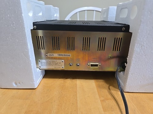 President Zachary T 40 Channel AM Base CB Radio Powers On Vintage - Zdjęcie 4 z 6