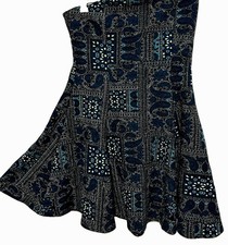 Forever 21 Dress L Vintage Teal Stretch Knit Y2K Retro Fairycore Skater Sundress