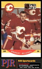Robert Reichel 1990-91 Pro Set #595 Calgary Flames Rookie