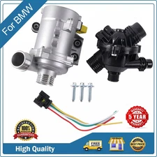 Electric Engine Water Pump and Thermostat Kit fits for BMW X3 X5 11517586925 New
