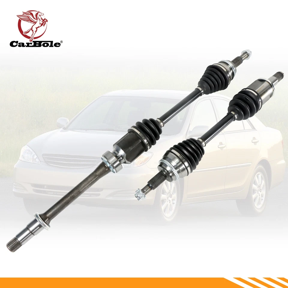 Par de ejes delanteros CV para Toyota Camry 2002-2006 y Highlander 2004-2007 tracción delantera V6 Foto 3 de 4