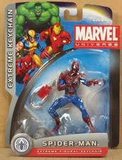 Marvel Universe Spider-Man Extreme Figural Keychain by Basic Fun 2010 NIP #2