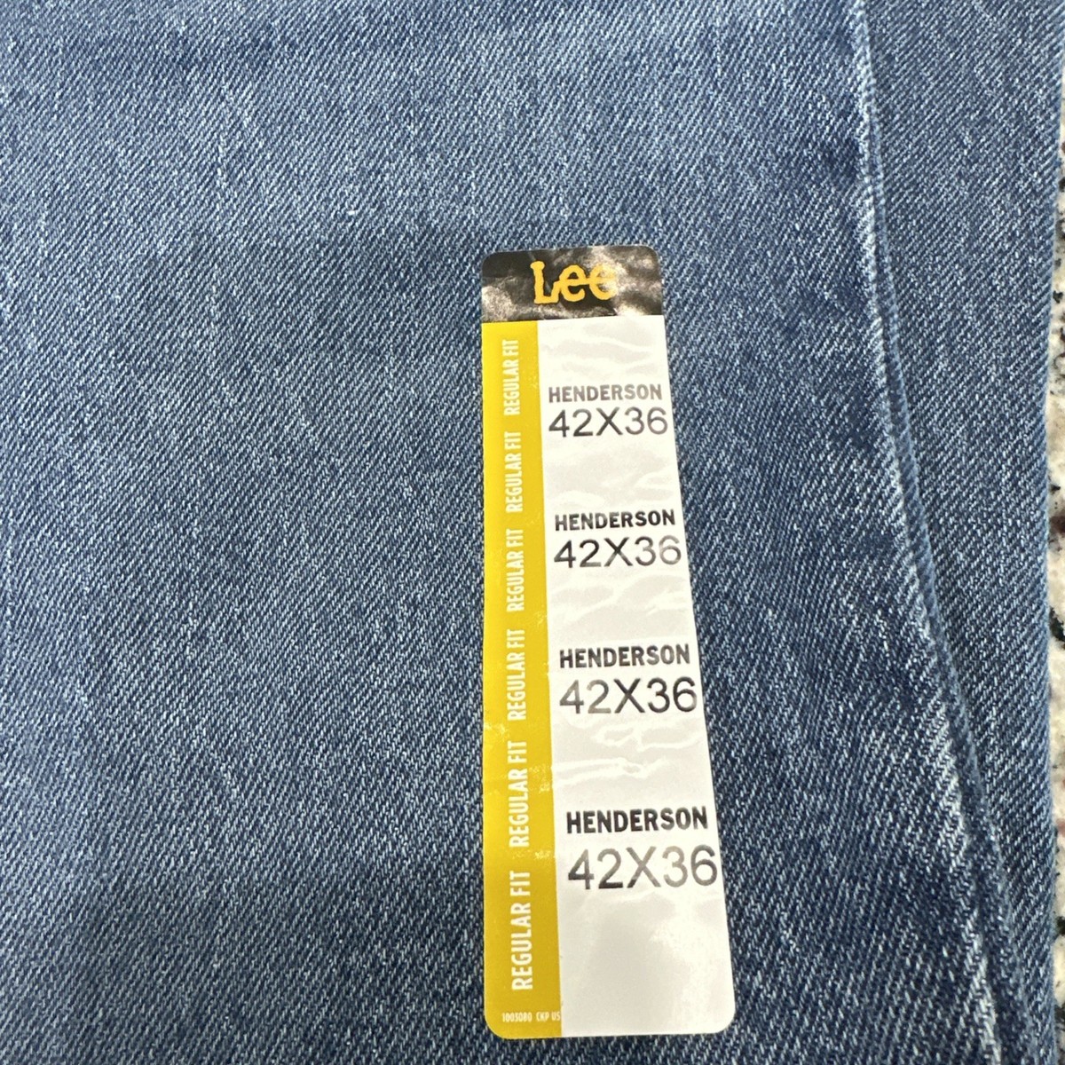 NWT LEE Men's Loose Fit Denim HENDERSON Blue Jeans Size 42x36 | eBay