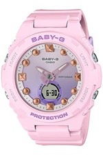 Unused CASIO BABY-G BGA-320-4AJF Pink Multicolor Women's Watch in Box